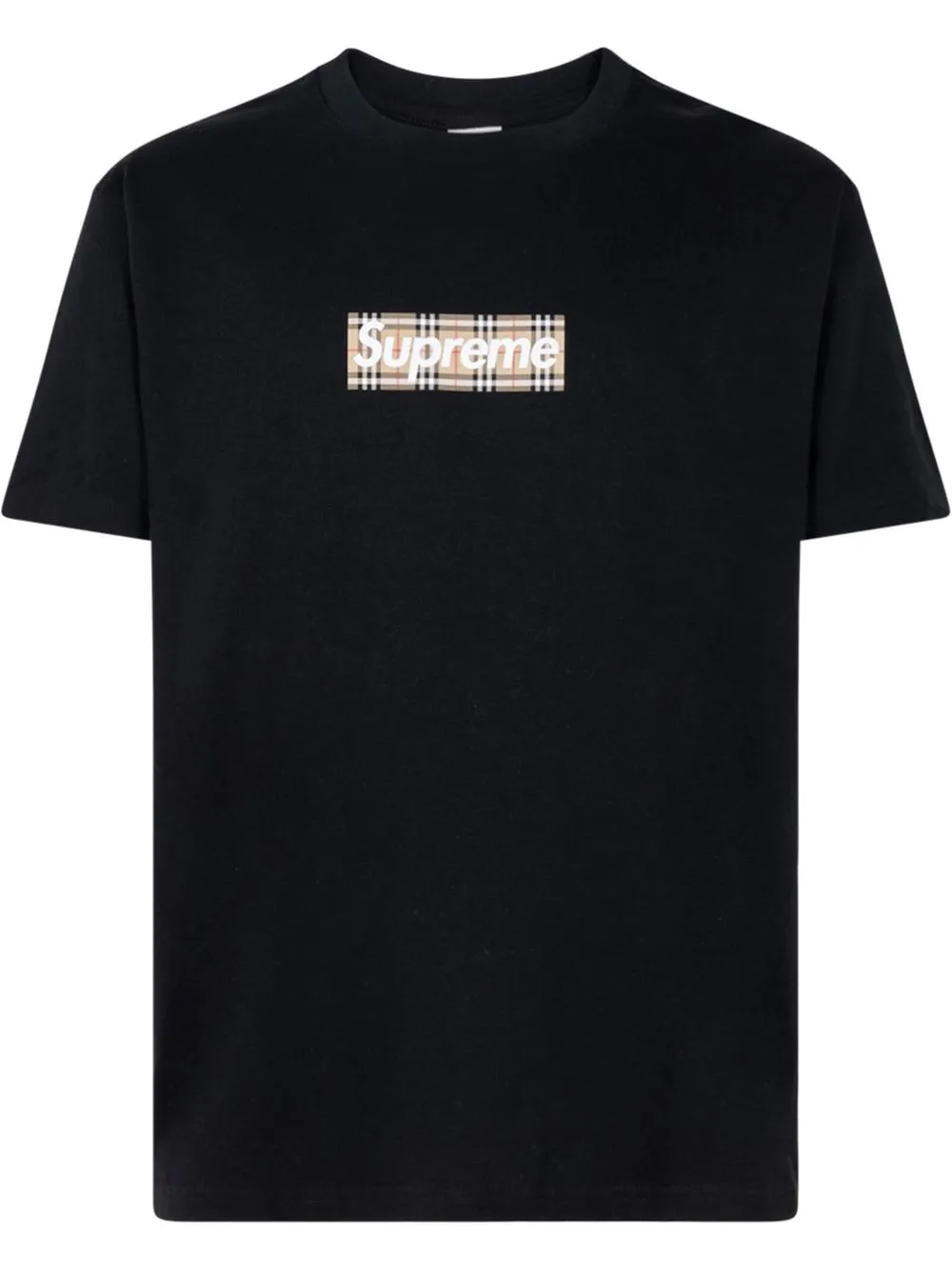 セール2024【超希少】Supreme Logo Tee Burberry ビッグサイズ トップス