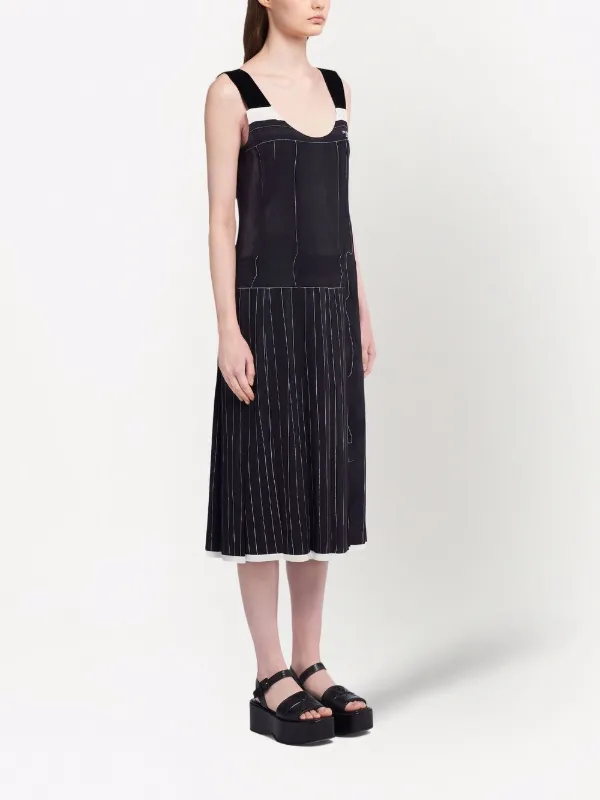 Prada ノースリーブ ドレス | ブラック | FARFETCH JP