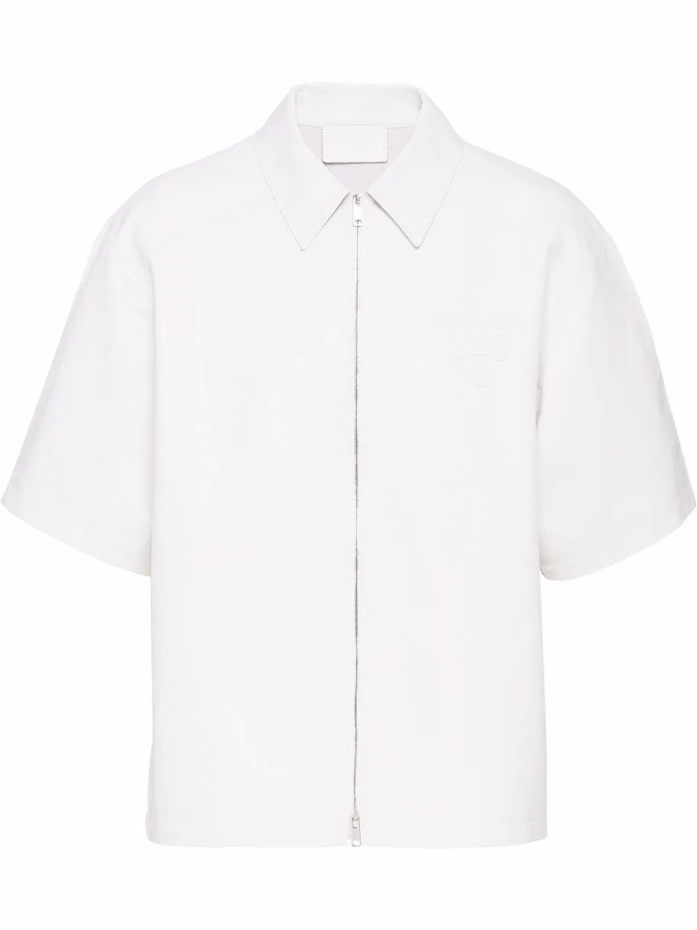 Prada Short-sleeve Shirt Jacket In 