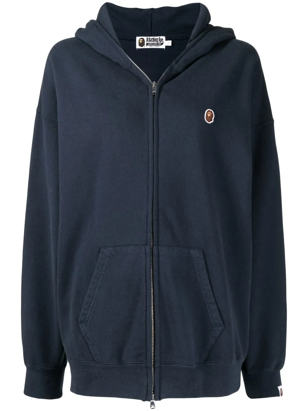 

A BATHING APE® hoodie con detalle del logo - Azul