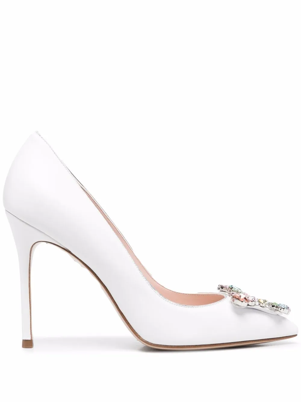 

Sophia Webster Margaux leather pumps - White