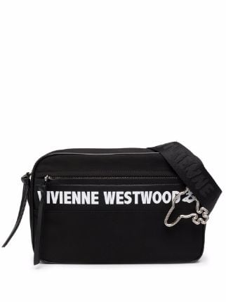 Logo tape clearance crossbody bag