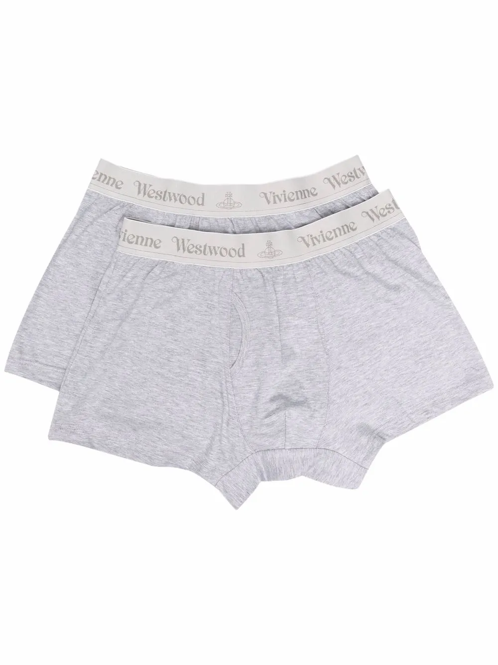 

Vivienne Westwood ropa interior con logo en la pretina - Gris