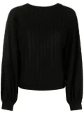 Boutique Moschino relaxed crew-neck jumper - Black