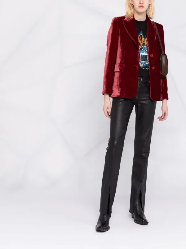 Boutique Moschino single breasted Blazer Jacket Farfetch