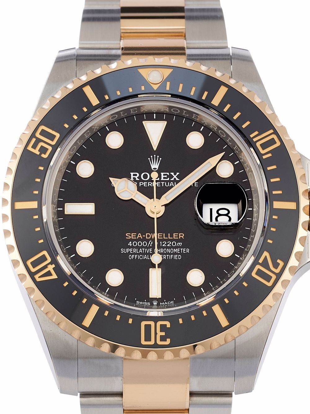 Rolex 2022 ongedragen Sea-Dweller horloge - Zwart