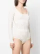 Wolford x GCDS basic monogram bodysuit