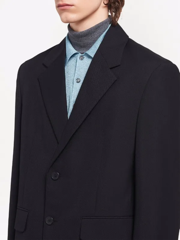 Prada プラダ シングルジャケット | ブラック | FARFETCH JP