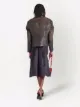 Prada faded leather biker jacket