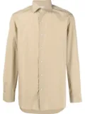 Caruso classic cotton shirt - Neutrals