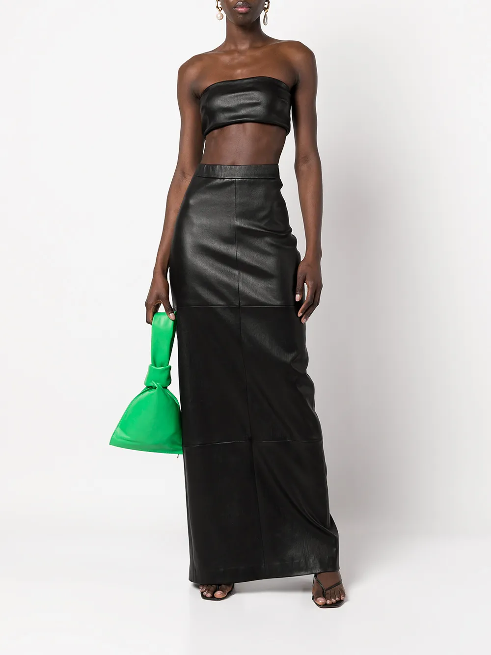 Rosetta Getty bandeau-style cropped top | Vests & Tank Tops | Image 2