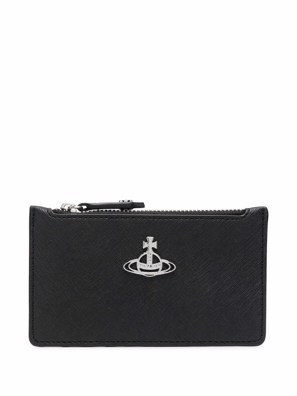 

Vivienne Westwood cartera con cierre y motivo Orb - Negro