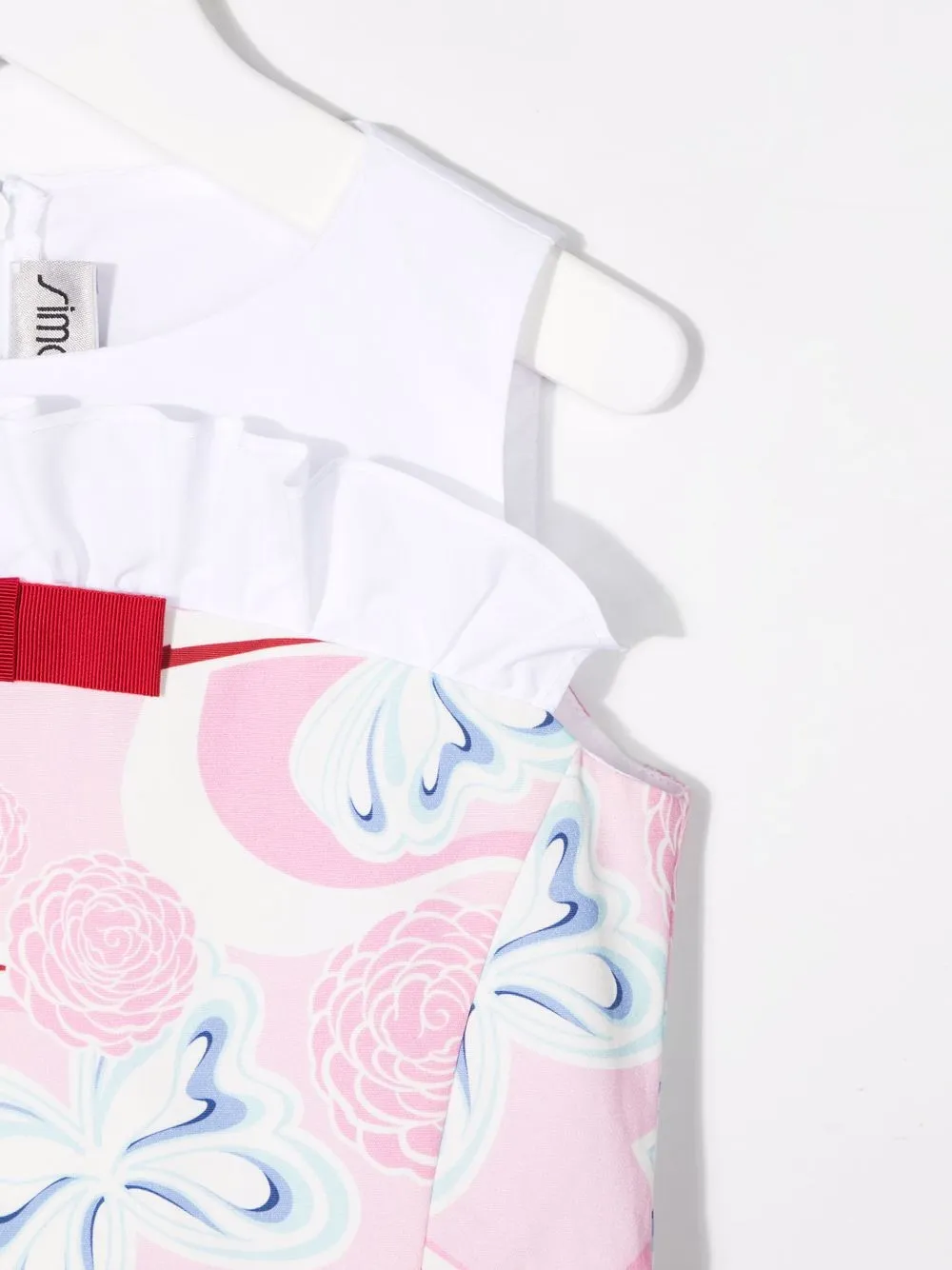  Simonetta Midikleid Mit Muschel Print   Rosa 
