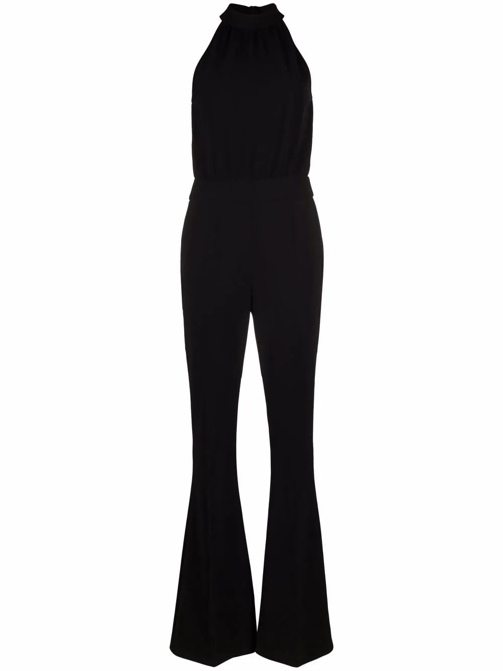 

Boutique Moschino sleeveless flared jumpsuit - Black