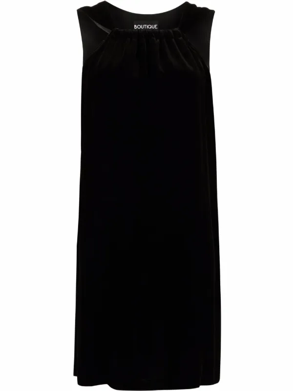 Boutique Moschino ノースリーブ ミニドレス | ブラック | FARFETCH JP