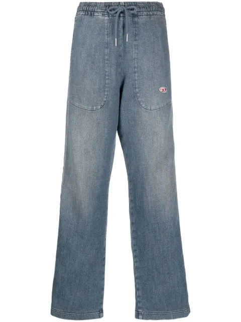 Diesel D-Martians Track Denim Joggjeans