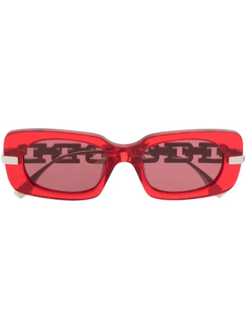 Ambush Eyewear lunettes de soleil A-chain à verres teintés