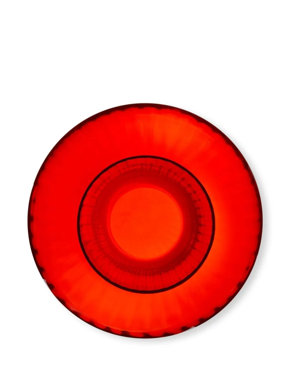 Dolce & Gabbana Murano Glass Wine Pitcher In Orange