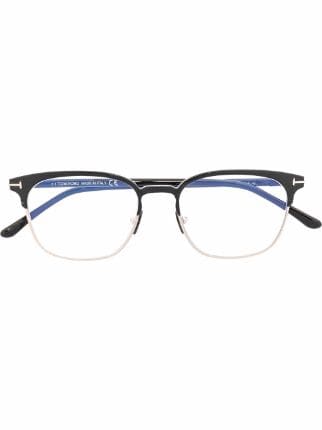 TOM FORD Eyewear square-frame clear-lens Glasses - Farfetch