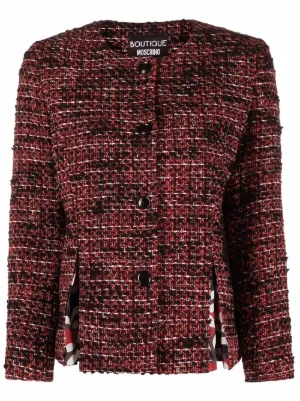 Boutique Moschino Tweed Jackets for 