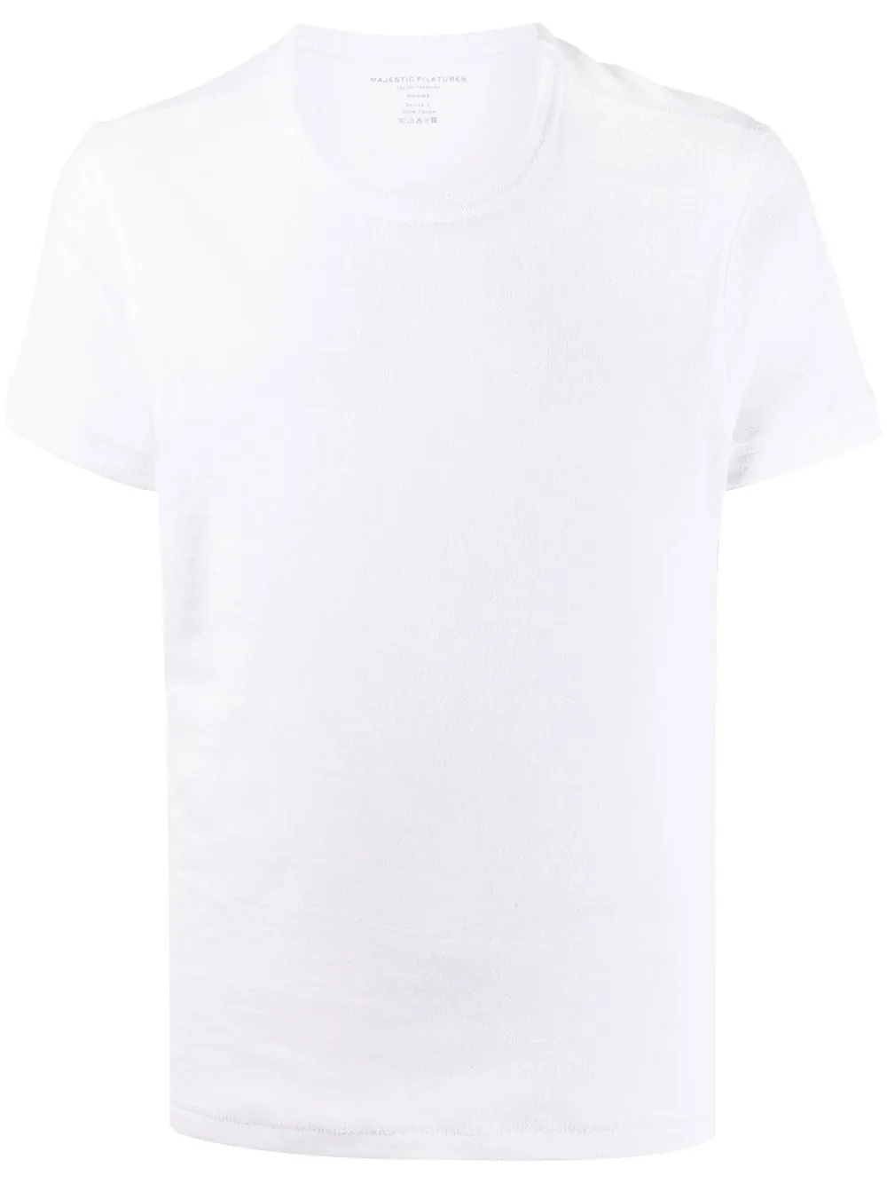 

Majestic Filatures playera manga corta - Blanco