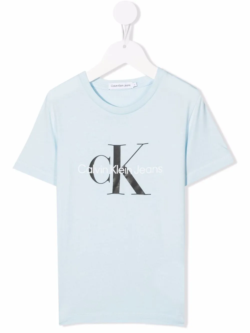 

Calvin Klein Kids playera con estampado del logo - Azul