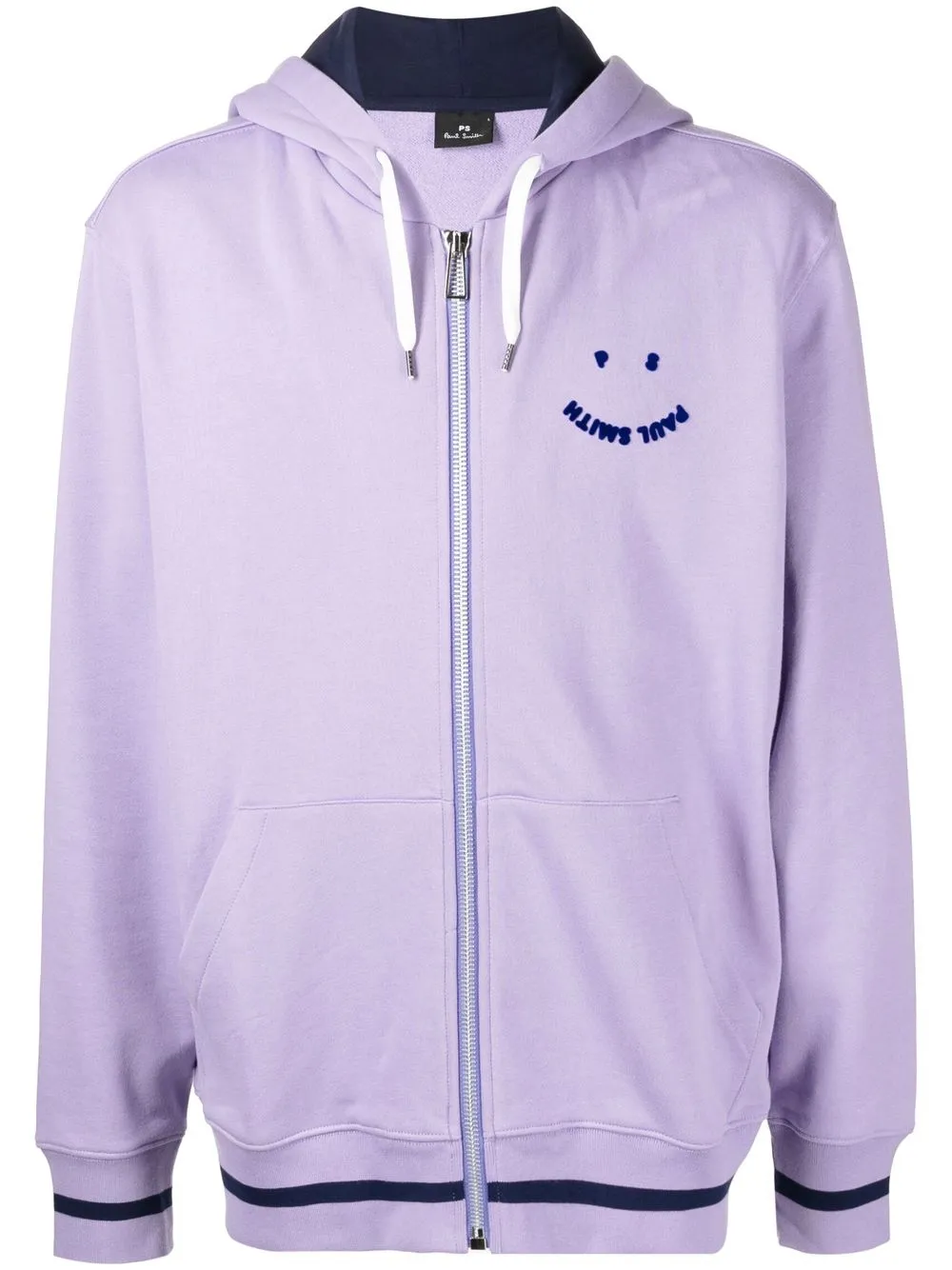 Ps by paul smith logo hooded hot sale zip sweatshirt