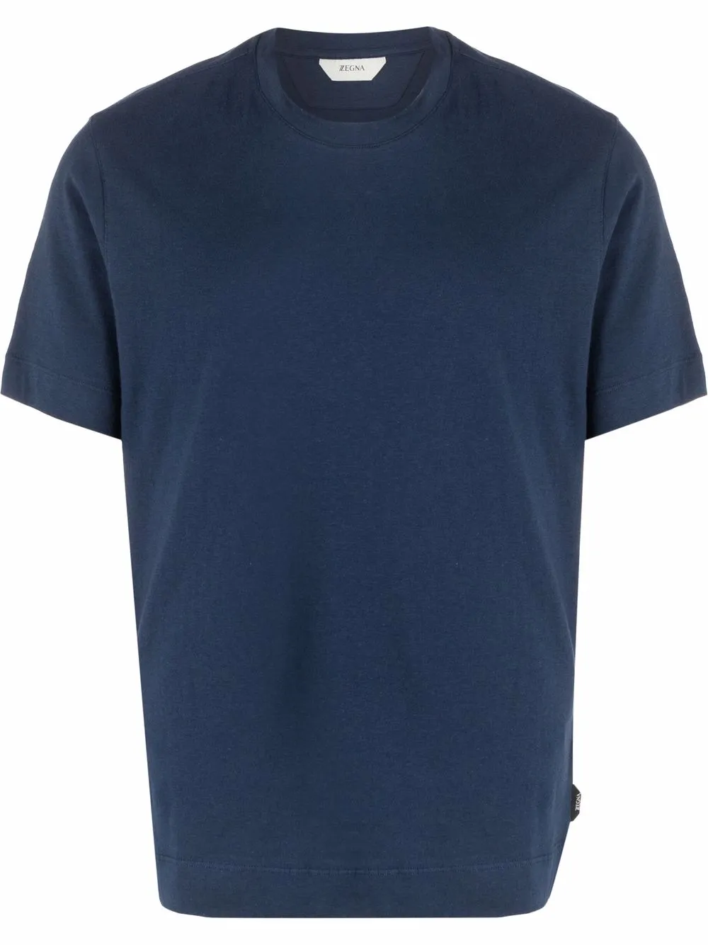 

Zegna playera con cuello redondo - Azul