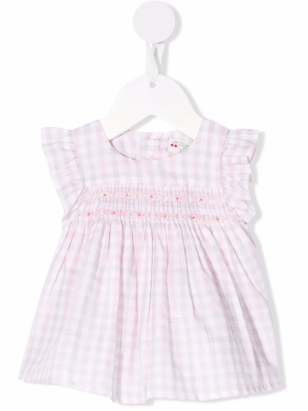 

Bonpoint gingham shift top - Pink