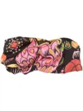 La DoubleJ Pinup grapghic-print headband - Black