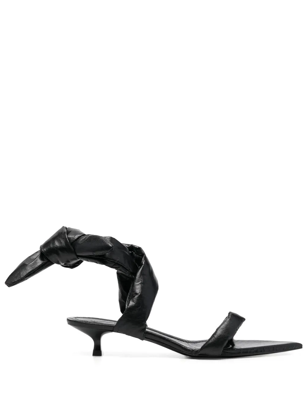 

Christian Wijnants Astrapi leather sandals - Black