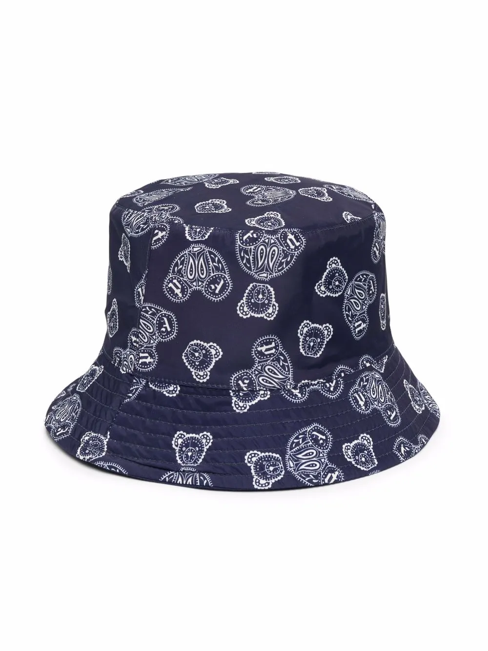 

Palm Angels Kids gorro de pescador reversible - Azul