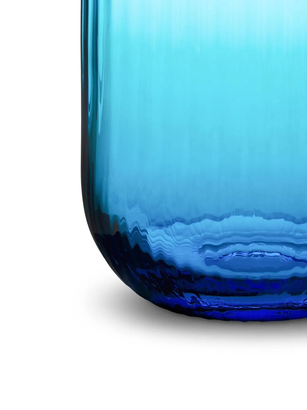 Dolce & Gabbana Murano Set Of 2 Glasses In Blau
