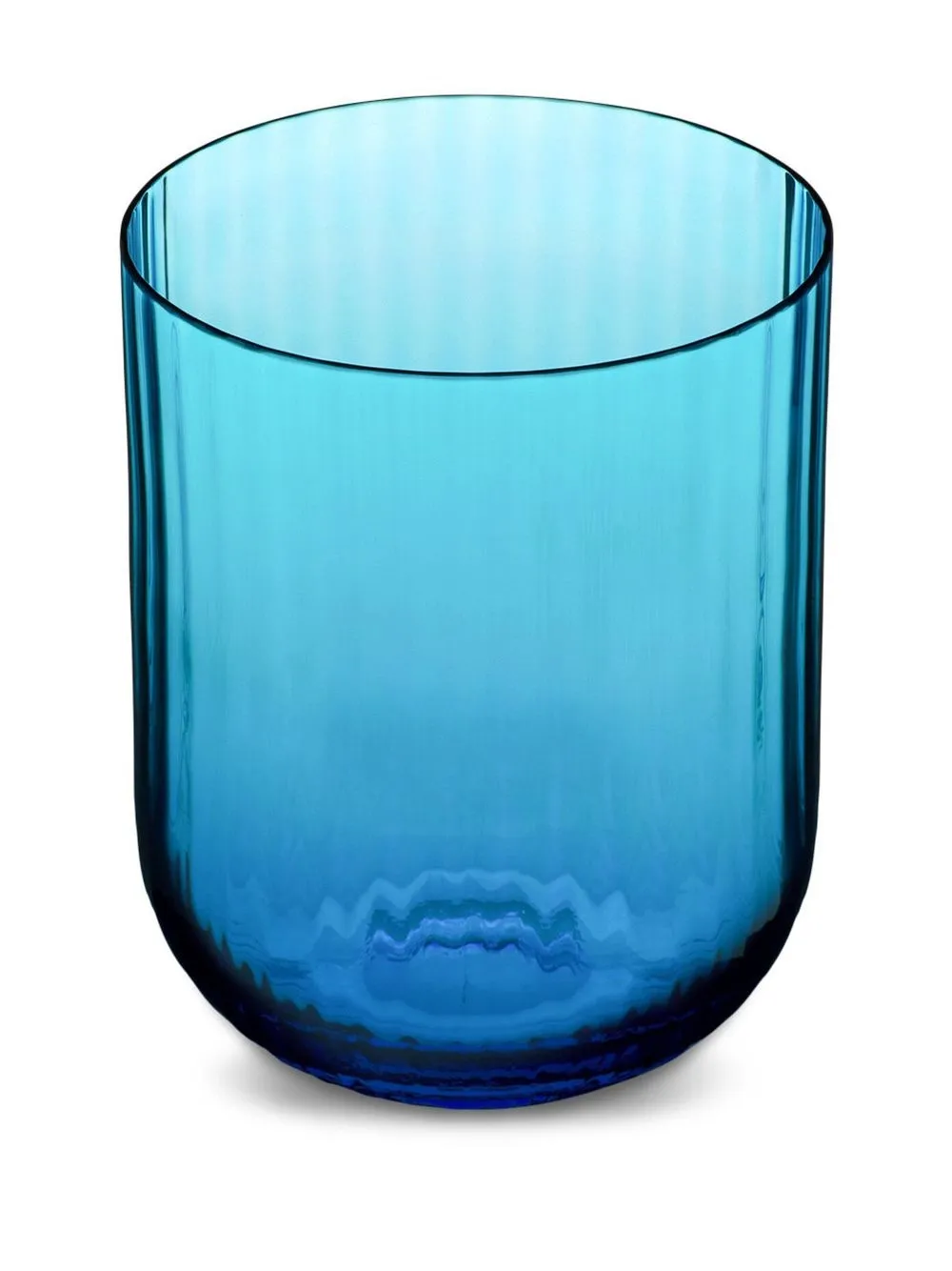 Dolce & Gabbana Murano Set Of 2 Glasses In Blau