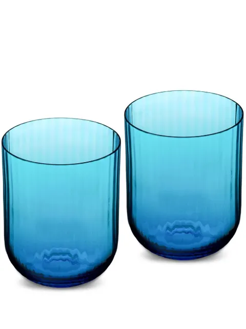 Dolce & Gabbana juego de 2 vasos Murano