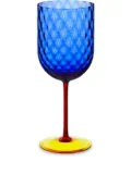 Dolce & Gabbana hand-blown Murano red wine glass - Blue