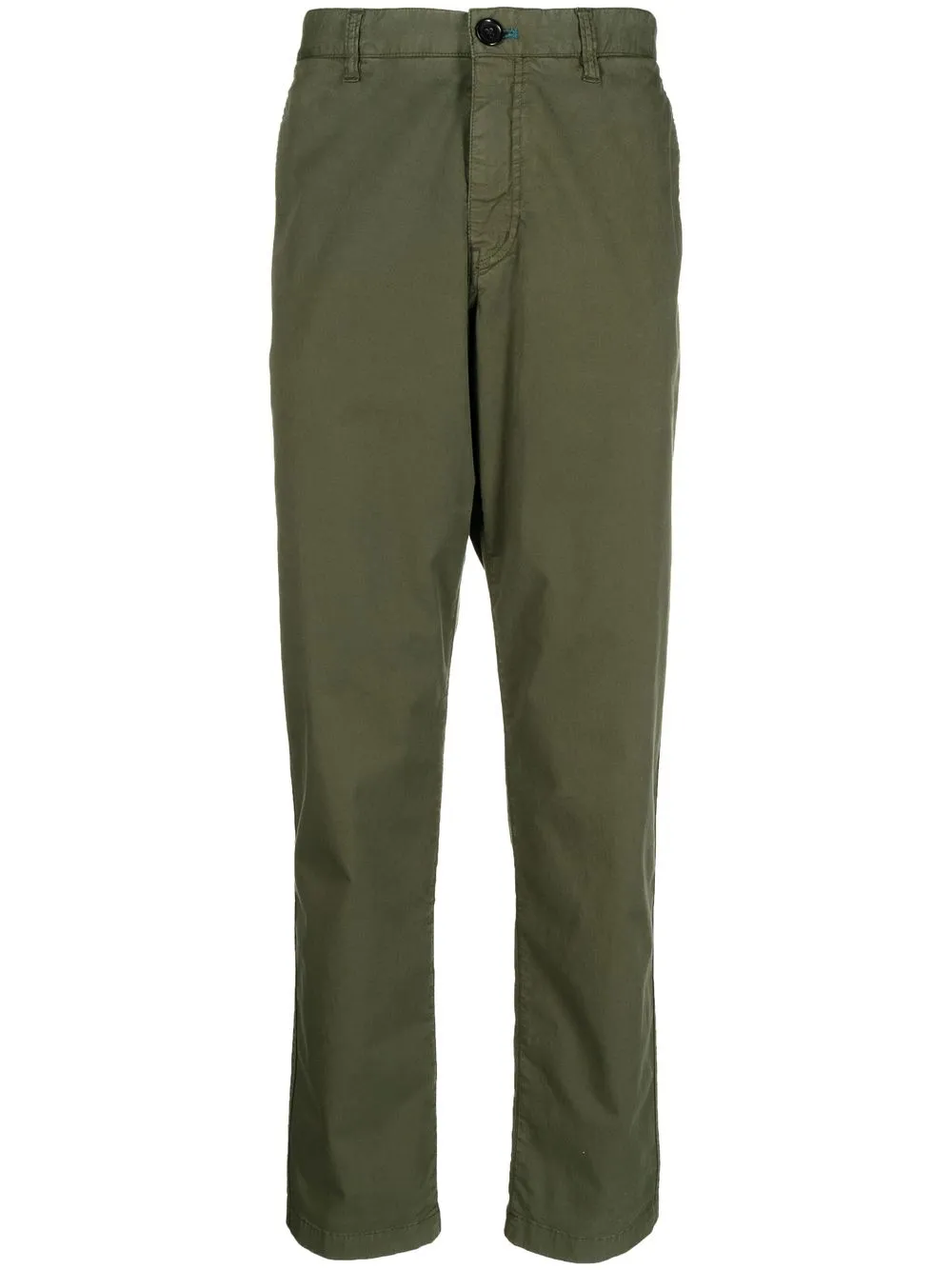 

PS Paul Smith pantalones chino con parche del logo - Verde