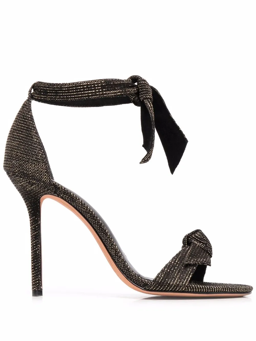 

Alexandre Birman sandalias con detalle de nudo - BLACK