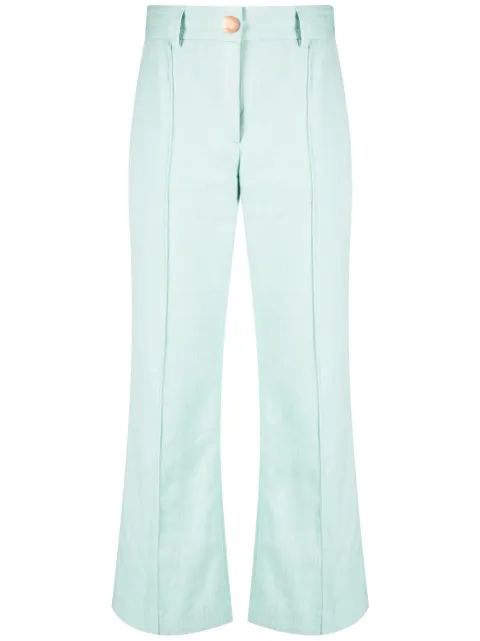 See by Chloé pantalones bootcut texturizados