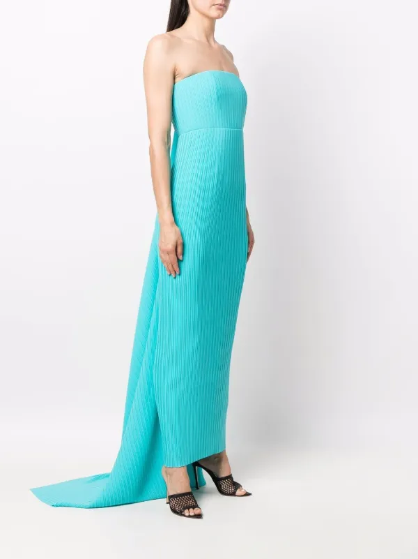 Solace London Harlee Strapless Draped 