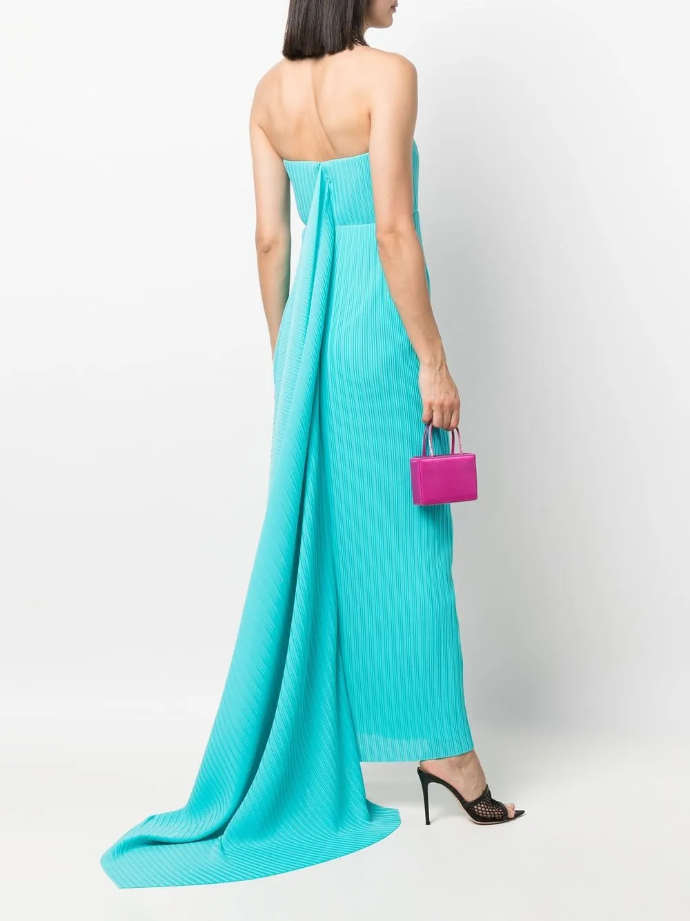 solace london strapless gown