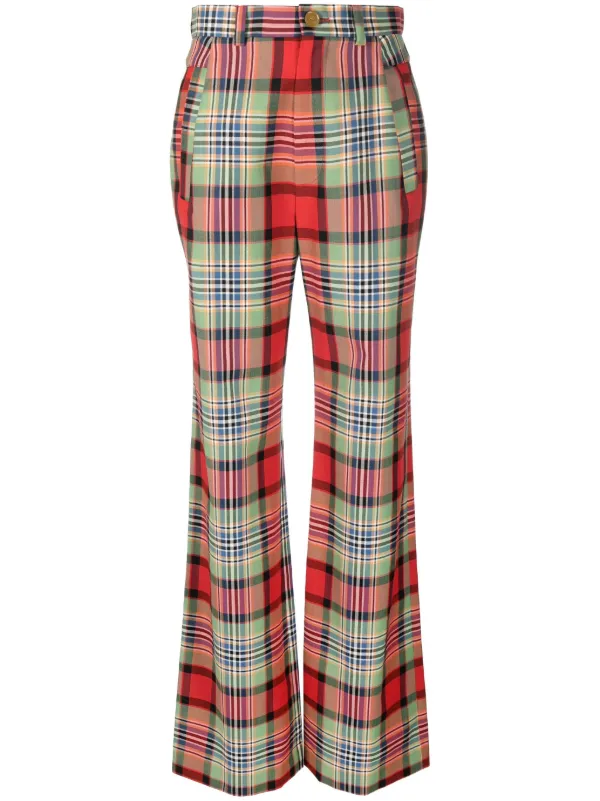 Vivienne Westwood check-print Trousers 