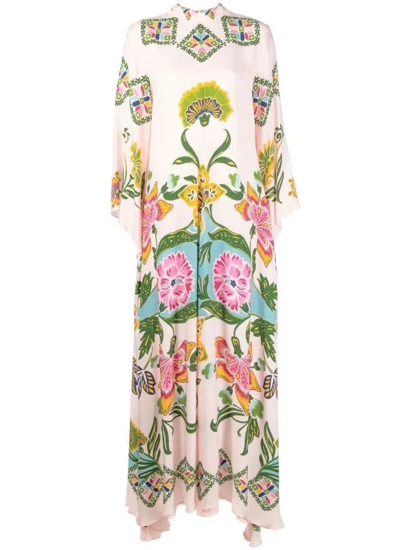la double j pink dress La Doublej Margherita V-Neck Dress - Pink