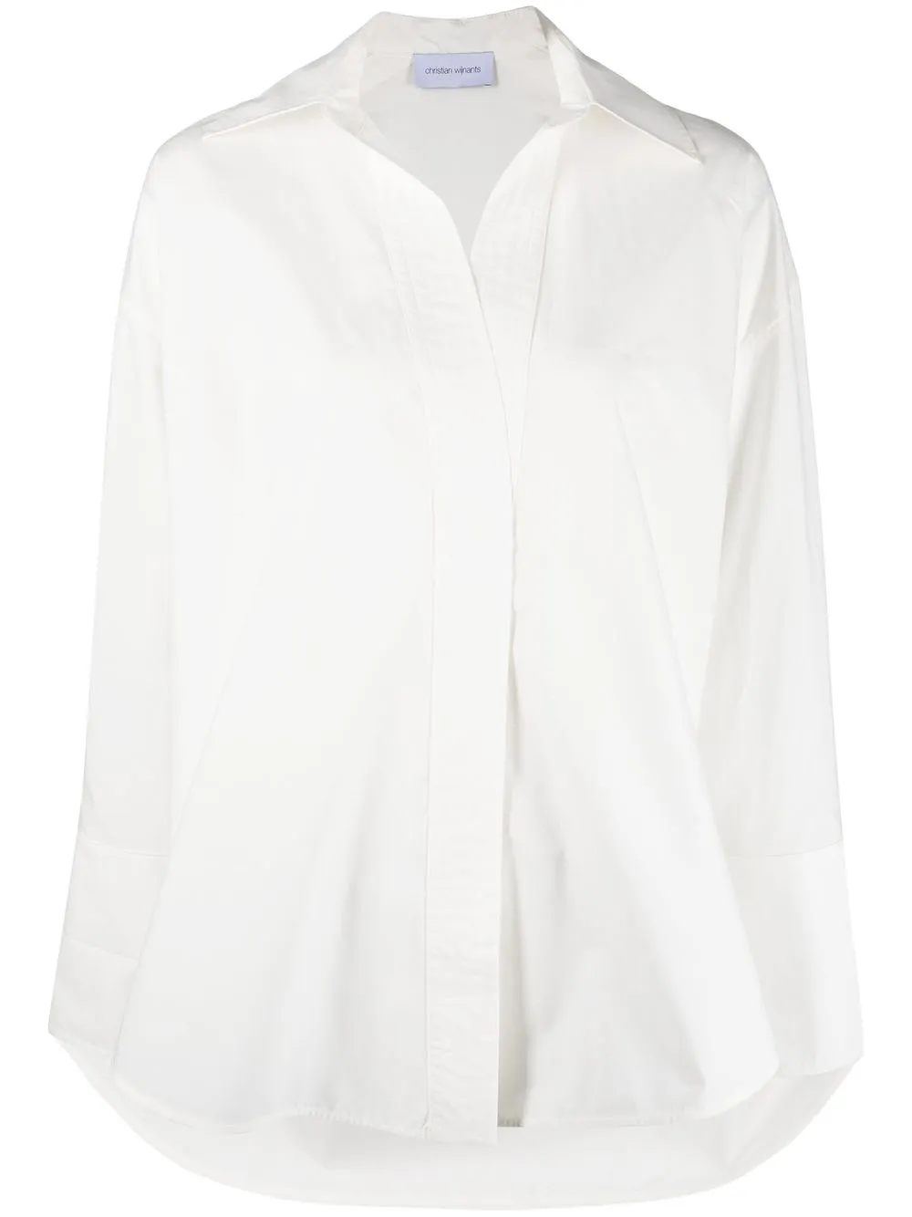 

Christian Wijnants Theodor wrap blouse - White