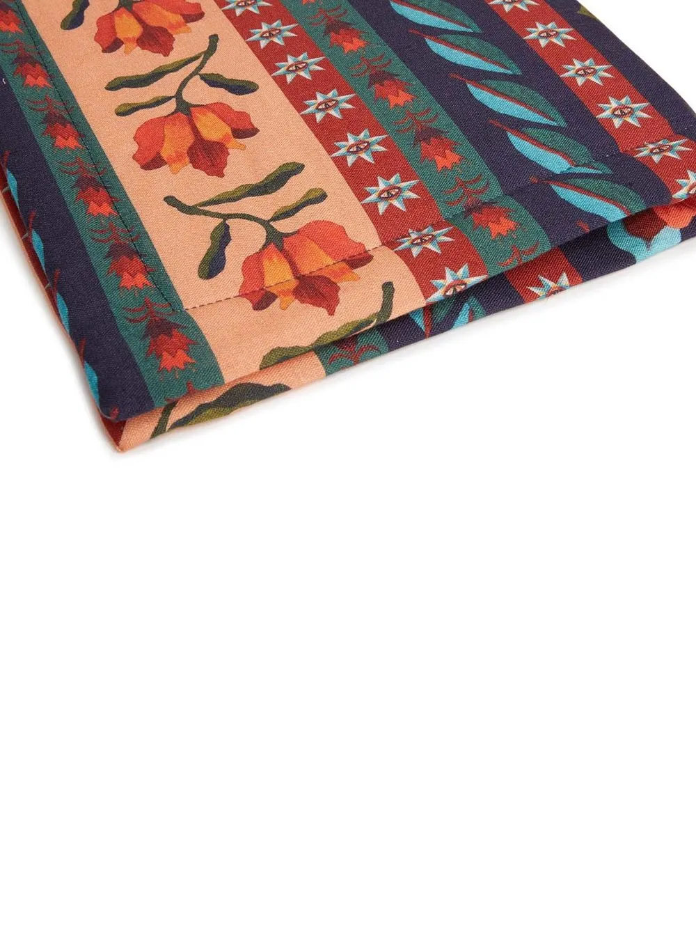  La Doublej Strisce Set Of Two Table Mats - Blue 