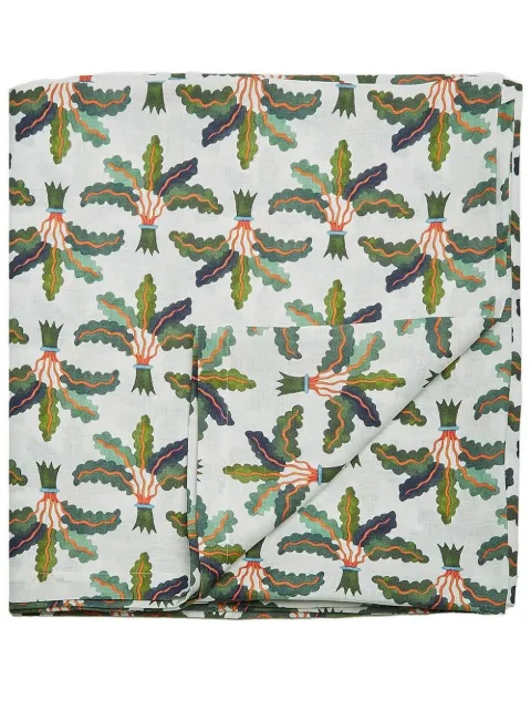 La DoubleJ mantel con estampado floral 180x350