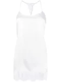 Fleur Of England Aria babydoll slip dress - White