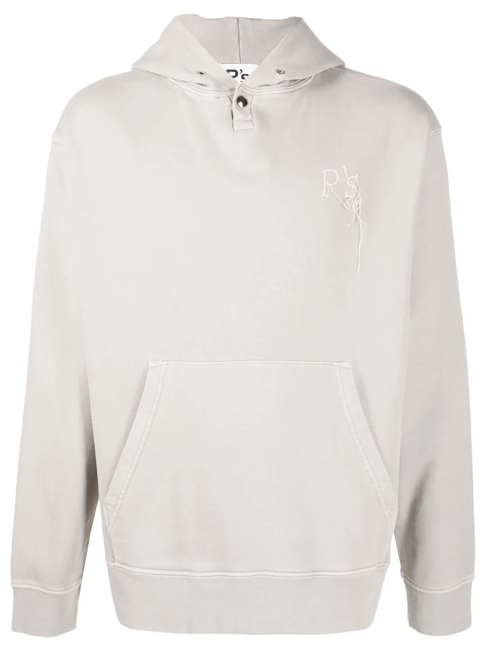 

President’S hoodie con logo bordado - Neutro