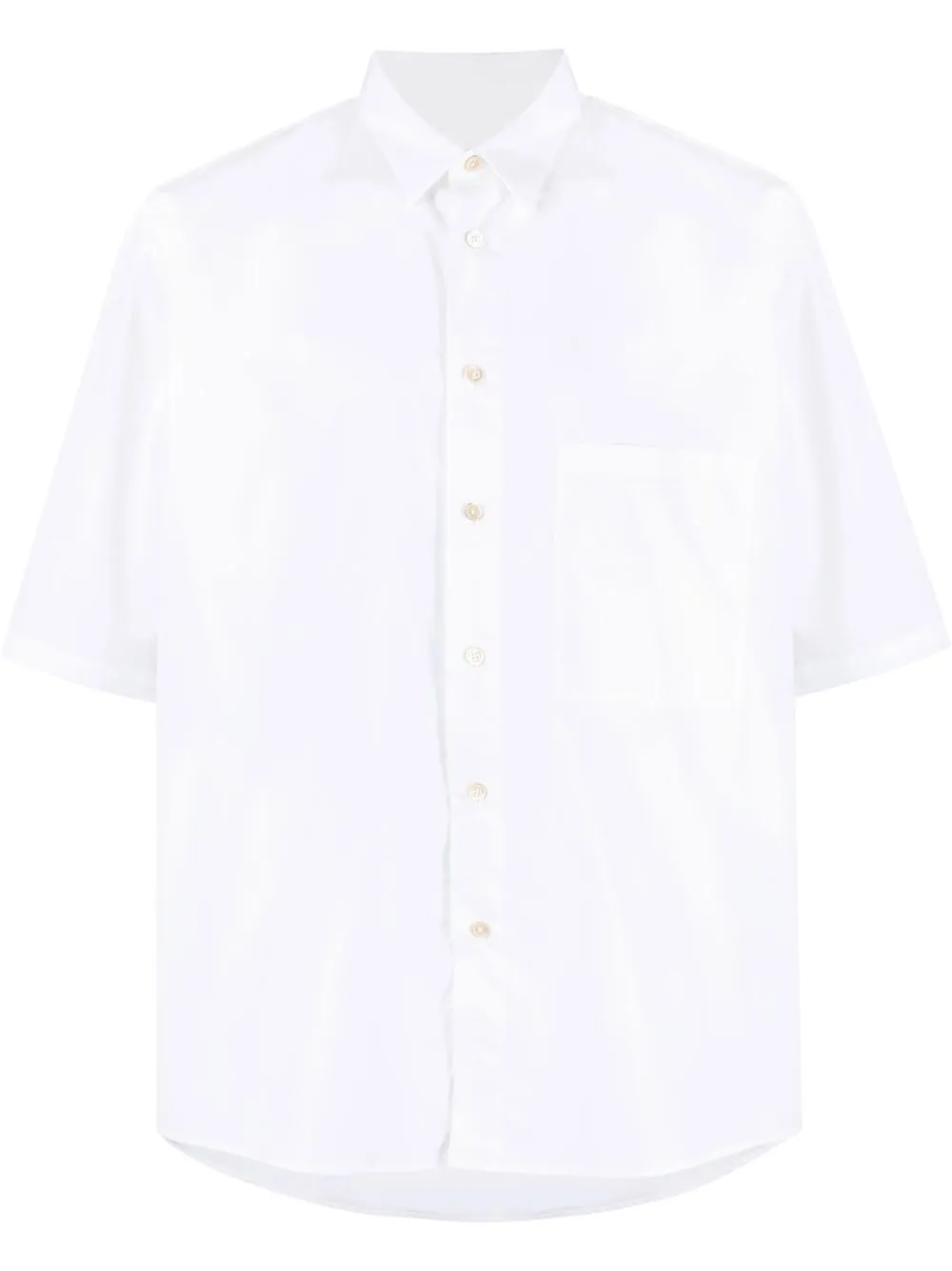 

Low Brand camisa con estampado abstracto - Blanco