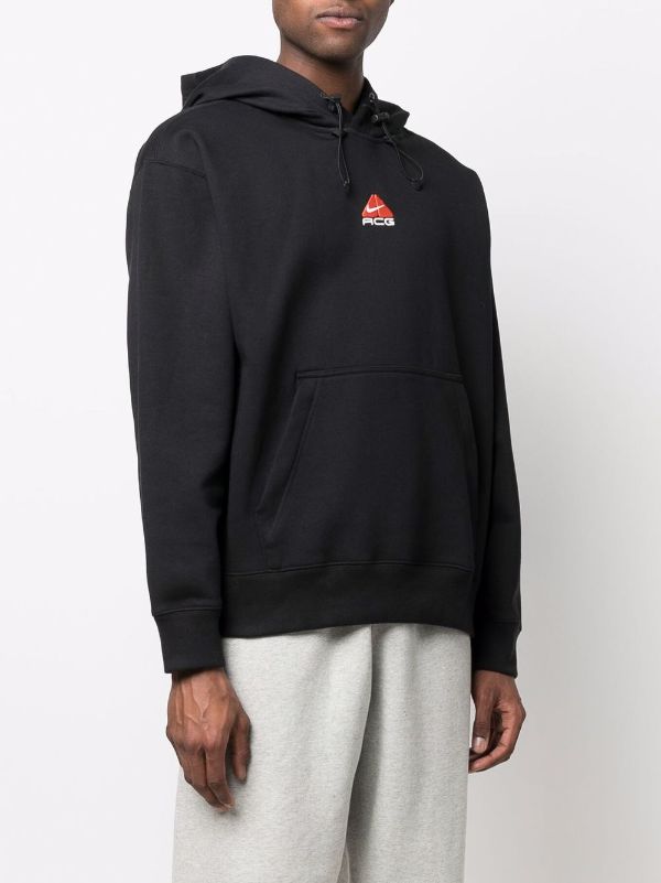 nike embroidered logo hoodie